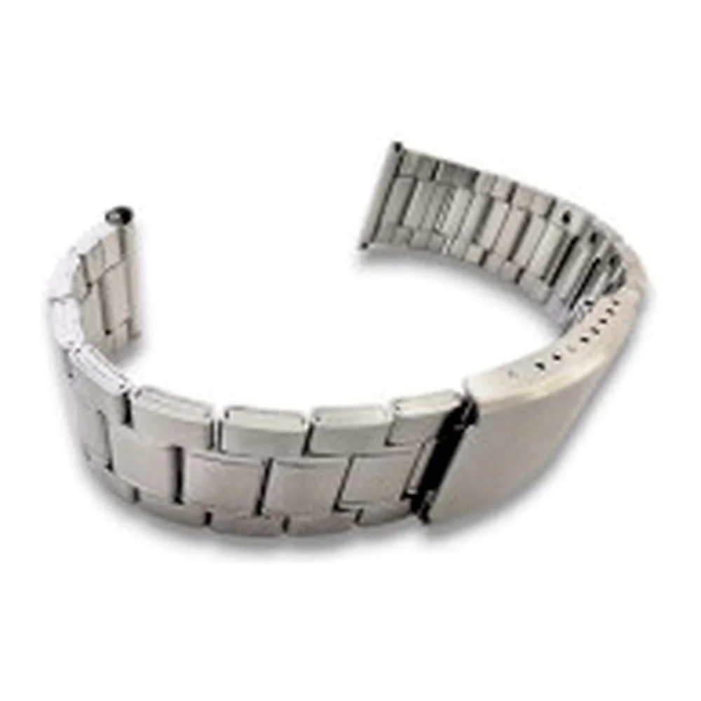 Bracciale 18mm acciaio maglia 3 elementi