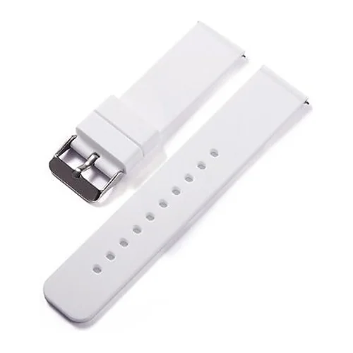 Cinturino 20mm silicone satinato