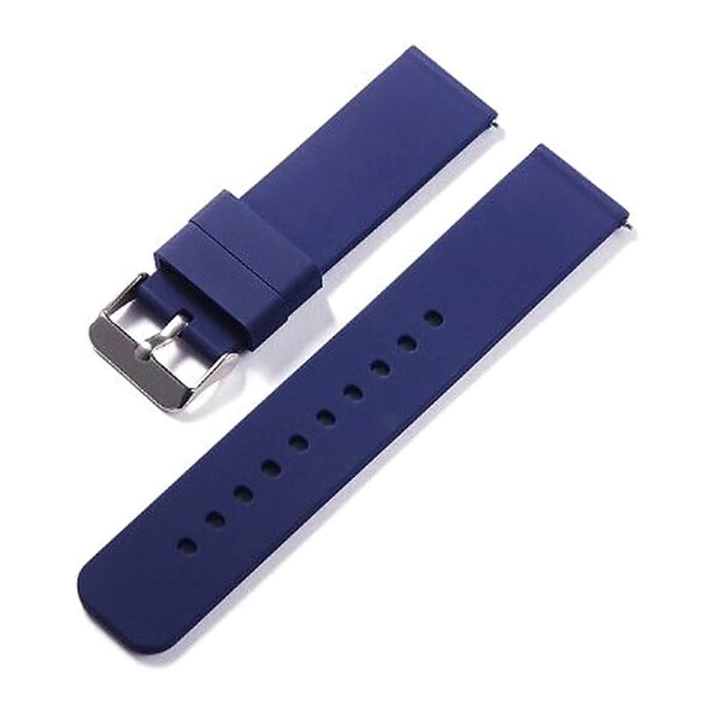 Cinturino 22mm silicone satinato