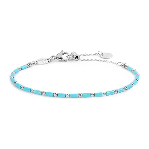 Bracciale Marlù tubini turchesi ed ematiti