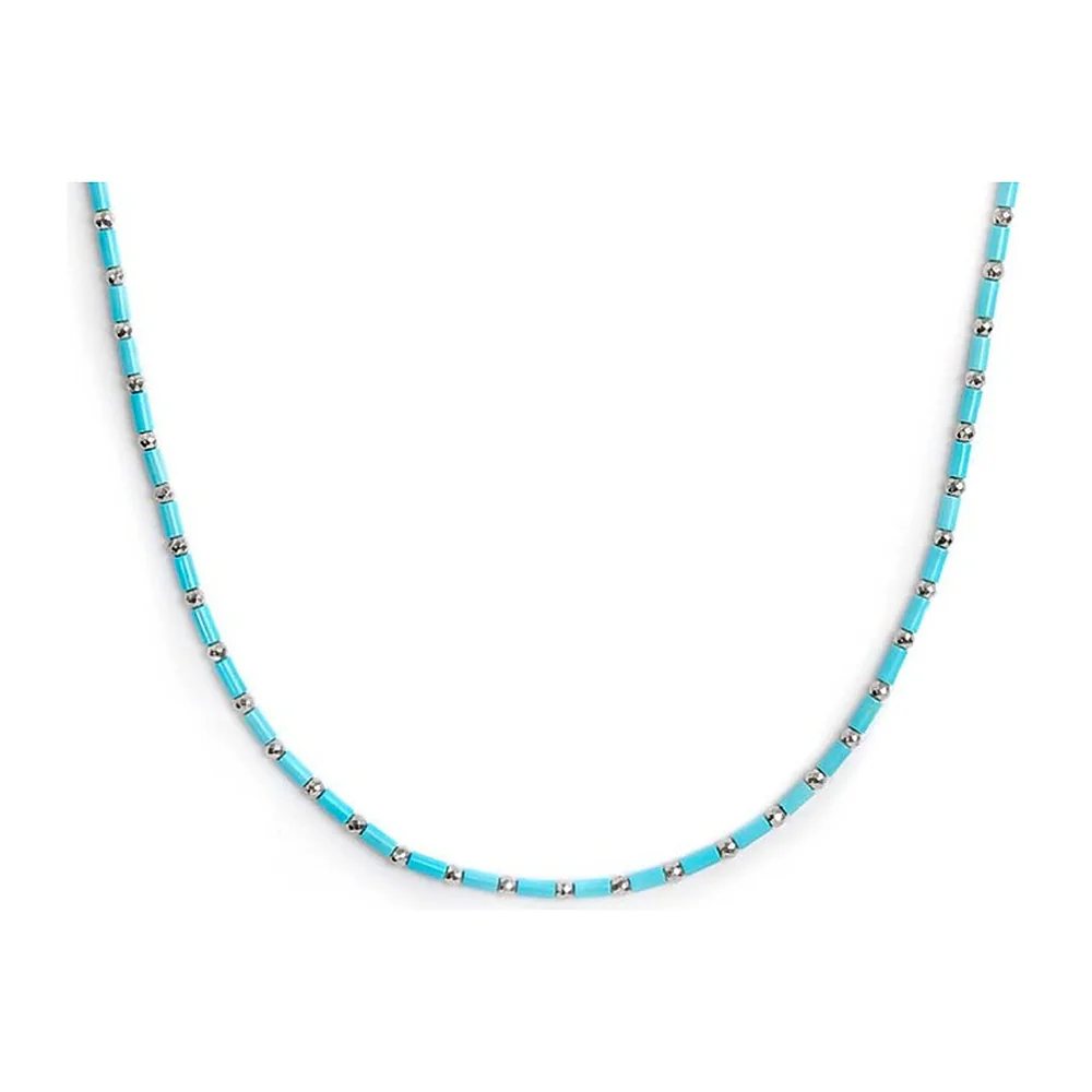 Collier Marlù pietre tubini ed ematiti