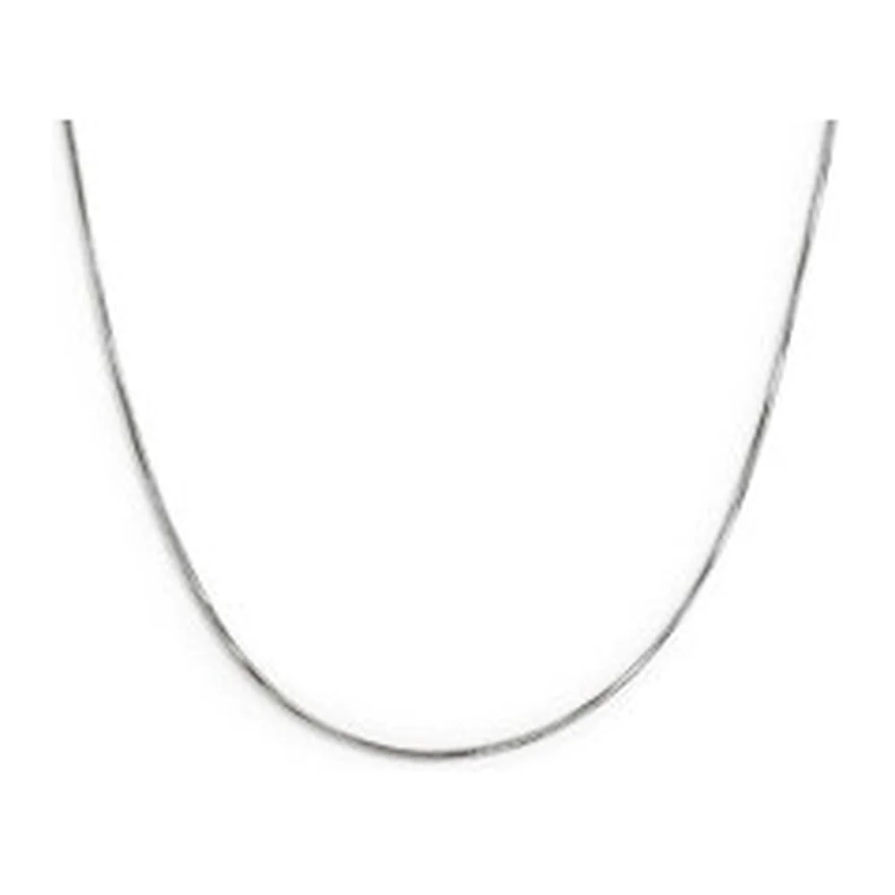 Collana Marlù 50cm maglia snake quadrata