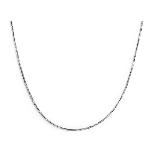 Collana Marlù 50cm maglia snake quadrata