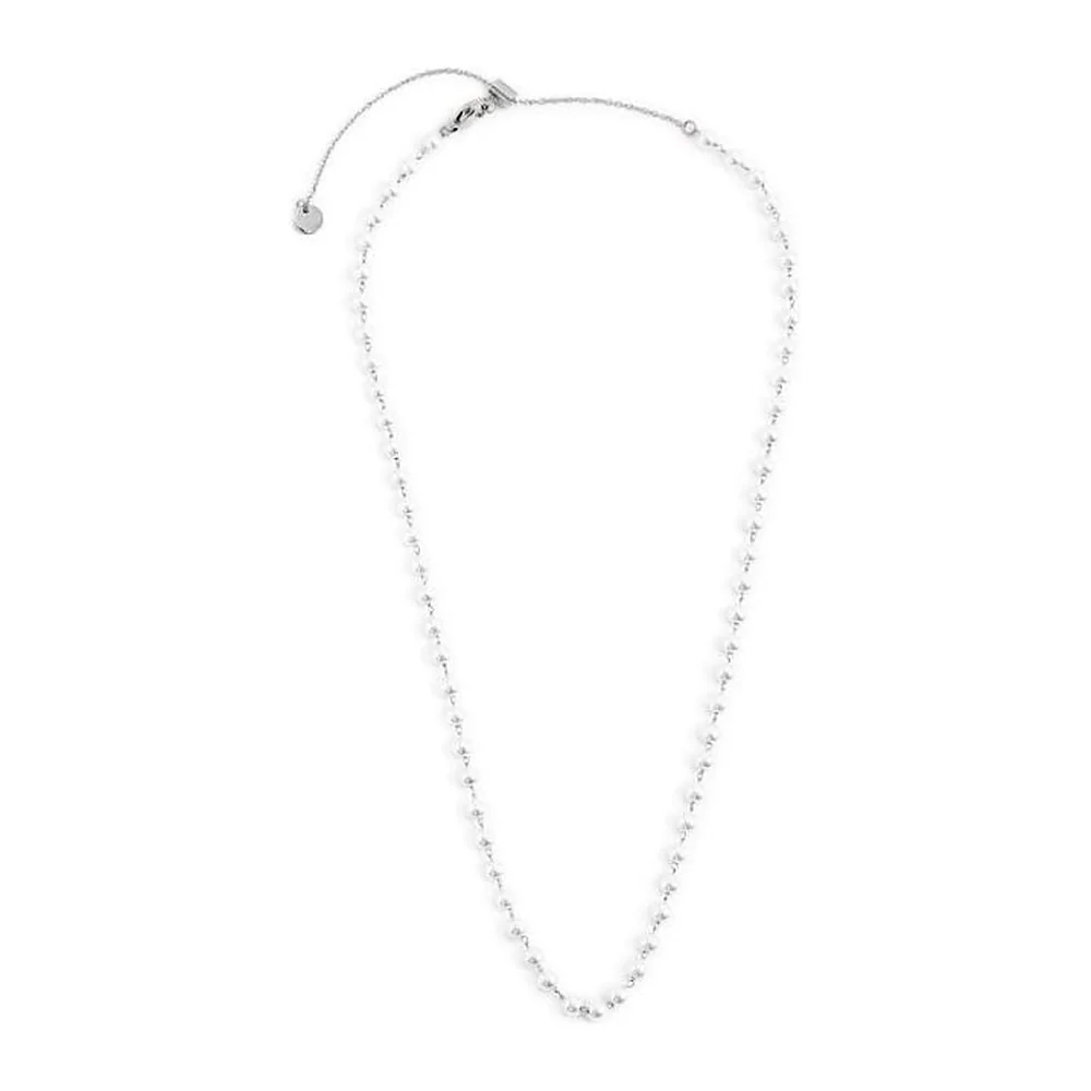 Collier Marlù con perle sferiche 4,3mm