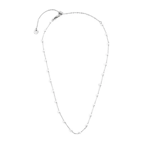 Collana Marlù 44cm maglia con perle