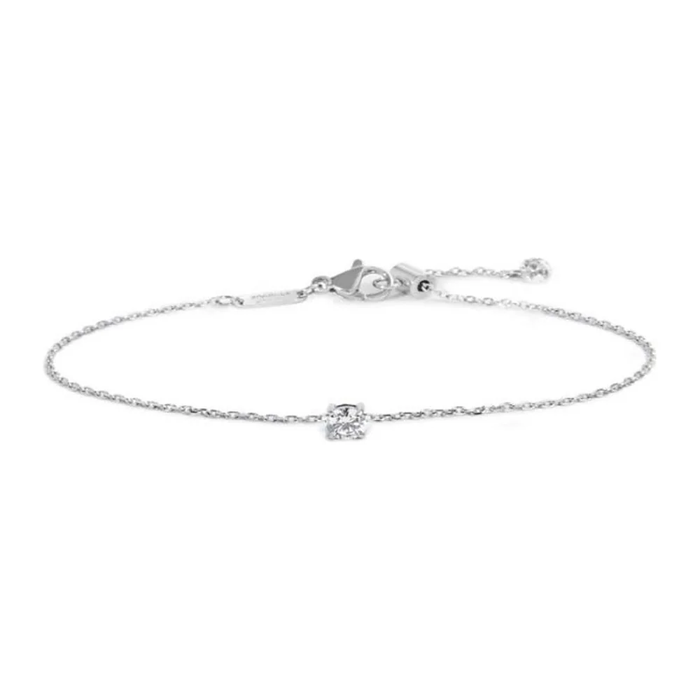 Bracciale Marlù maglia cutting cross zircone 4,25mm