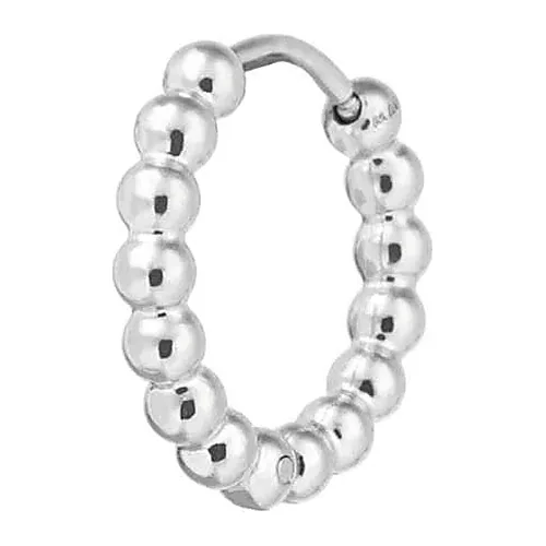 Orecchino Marlù cerchio 15mm trama sfere