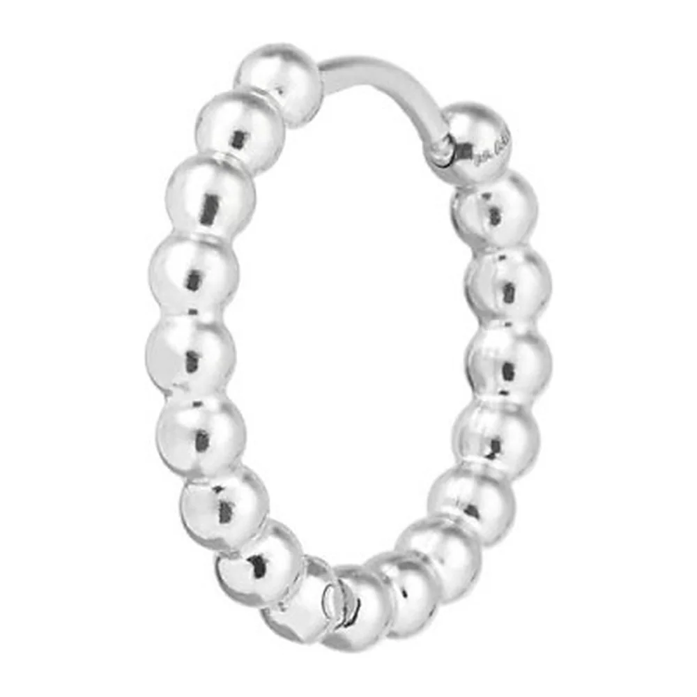 Orecchino Marlù cerchio 17mm trama sfere