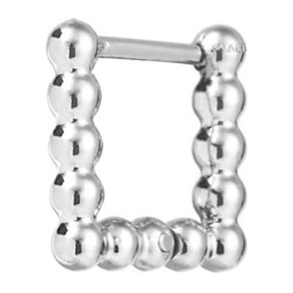 Orecchino Marlù cerchio 11mm trama sfere