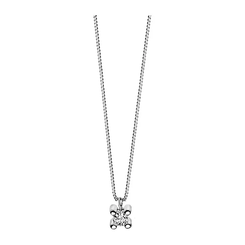 Girocollo Comete punto luce 4 griffe ct 0,03 GLB 1405