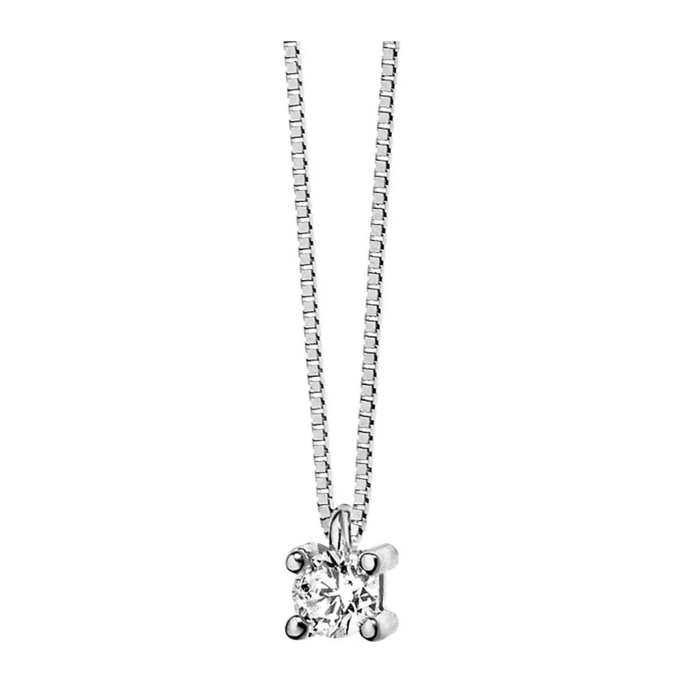 Girocollo Comete punto luce 4 griffe ct 0,17 GLB 1412