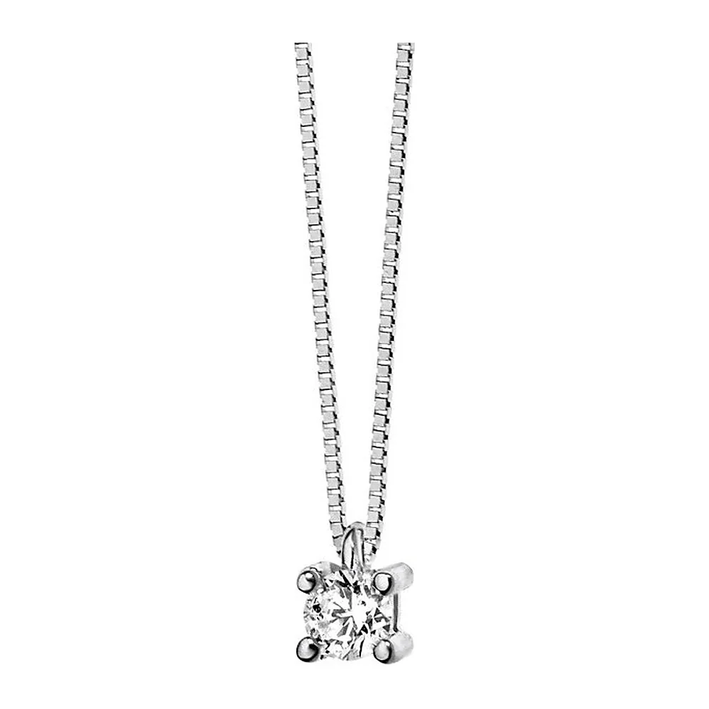 Girocollo Comete punto luce 4 griffe ct 0,20 GLB 1413