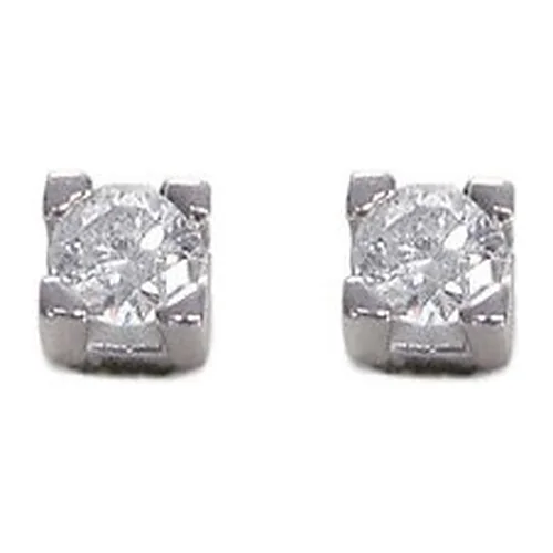 Orecchini Indiana punto luce 4 grffe rombo