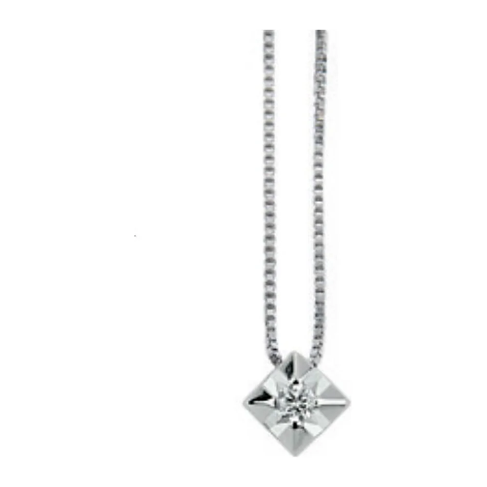 Girocollo Indiana punto luce rombo cuspide