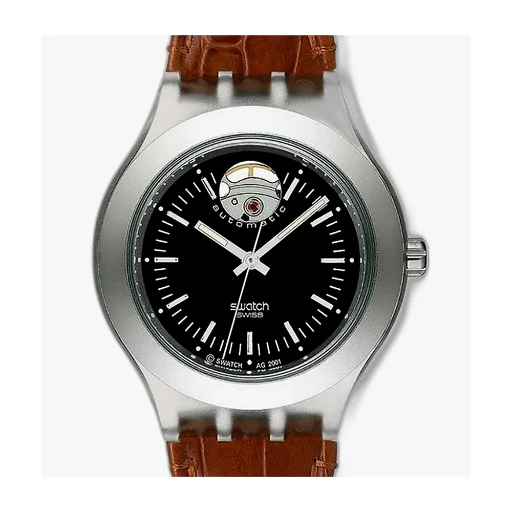 Orologio Swatch Irony diaphane automatic gravitation