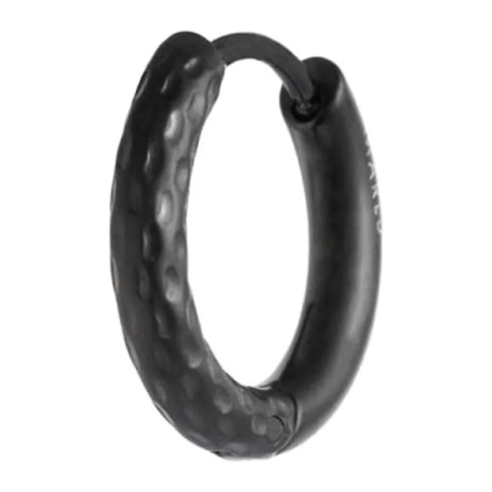 Orecchino Marlù cerchio 15mm trama diamantata