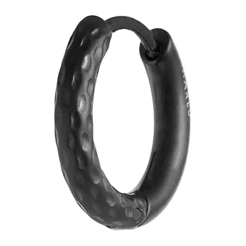 Orecchino Marlù cerchio 15mm trama diamantata