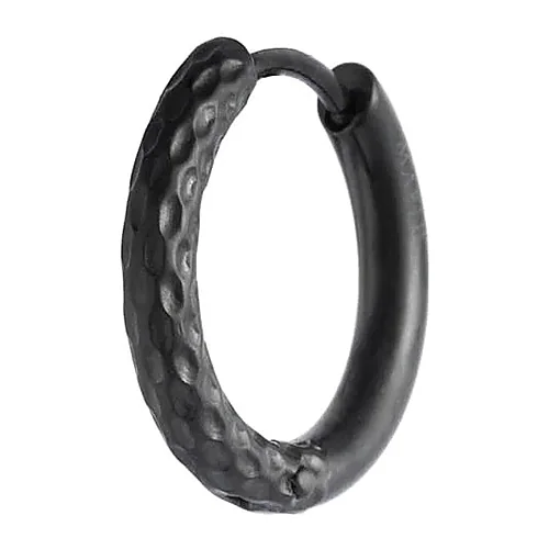 Orecchino Marlù cerchio 17mm trama diamantata