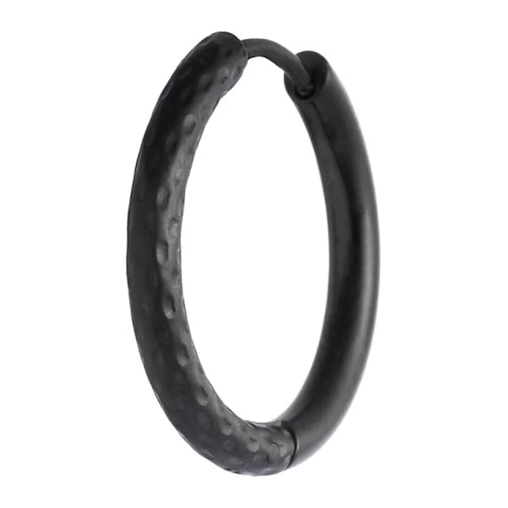 Orecchino Marlù cerchio 21mm trama diamantata