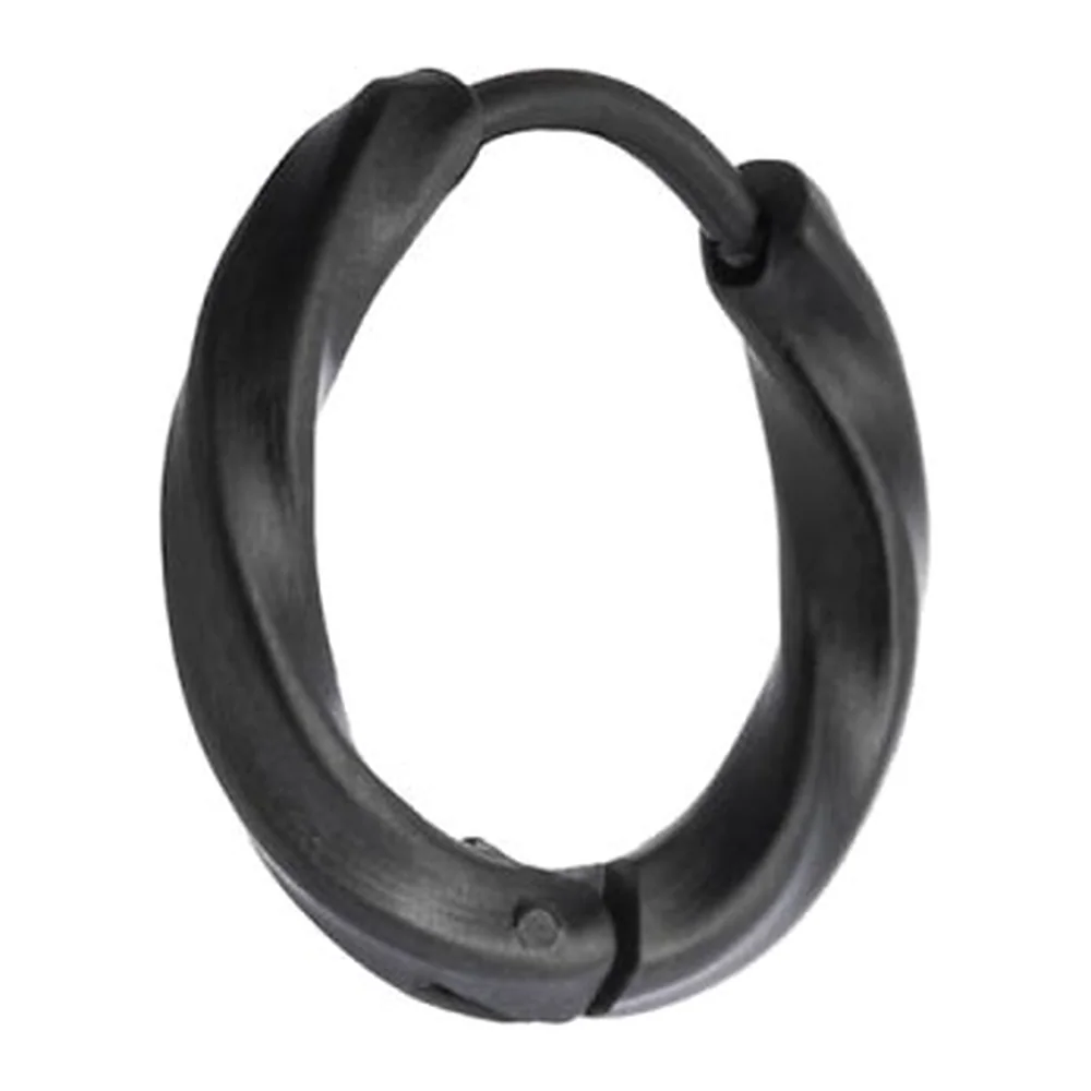 Orecchino Marlù cerchio 15mm trama ritorta