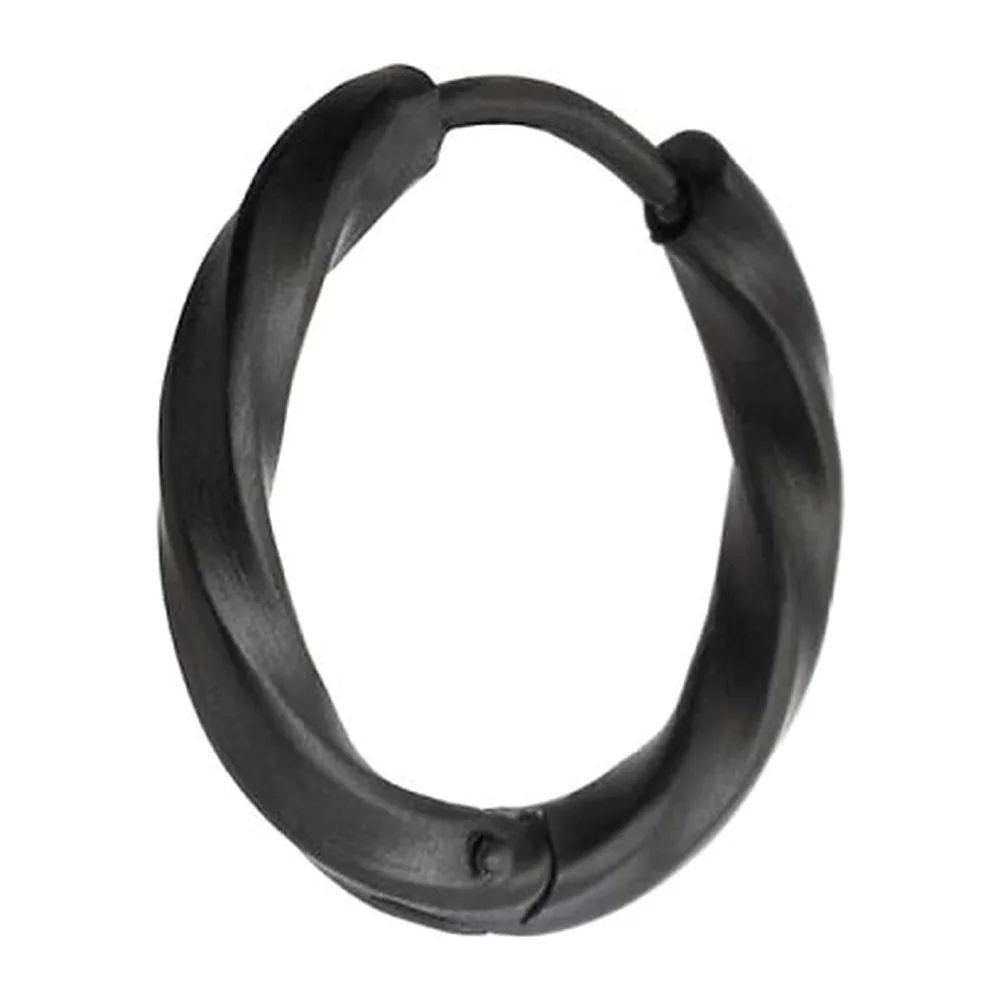 Orecchino Marlù cerchio 17mm trama ritorta