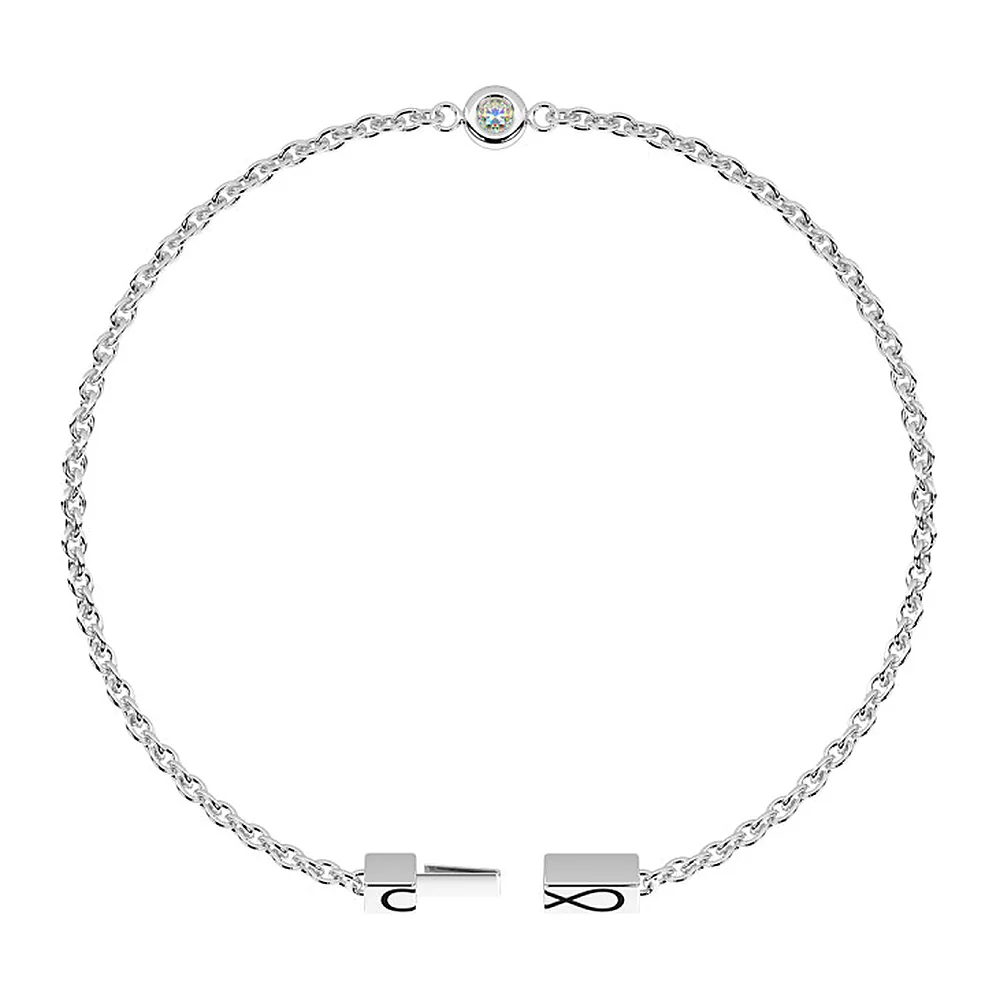 Bracciale Kidult Infinity punto luce — foto 2