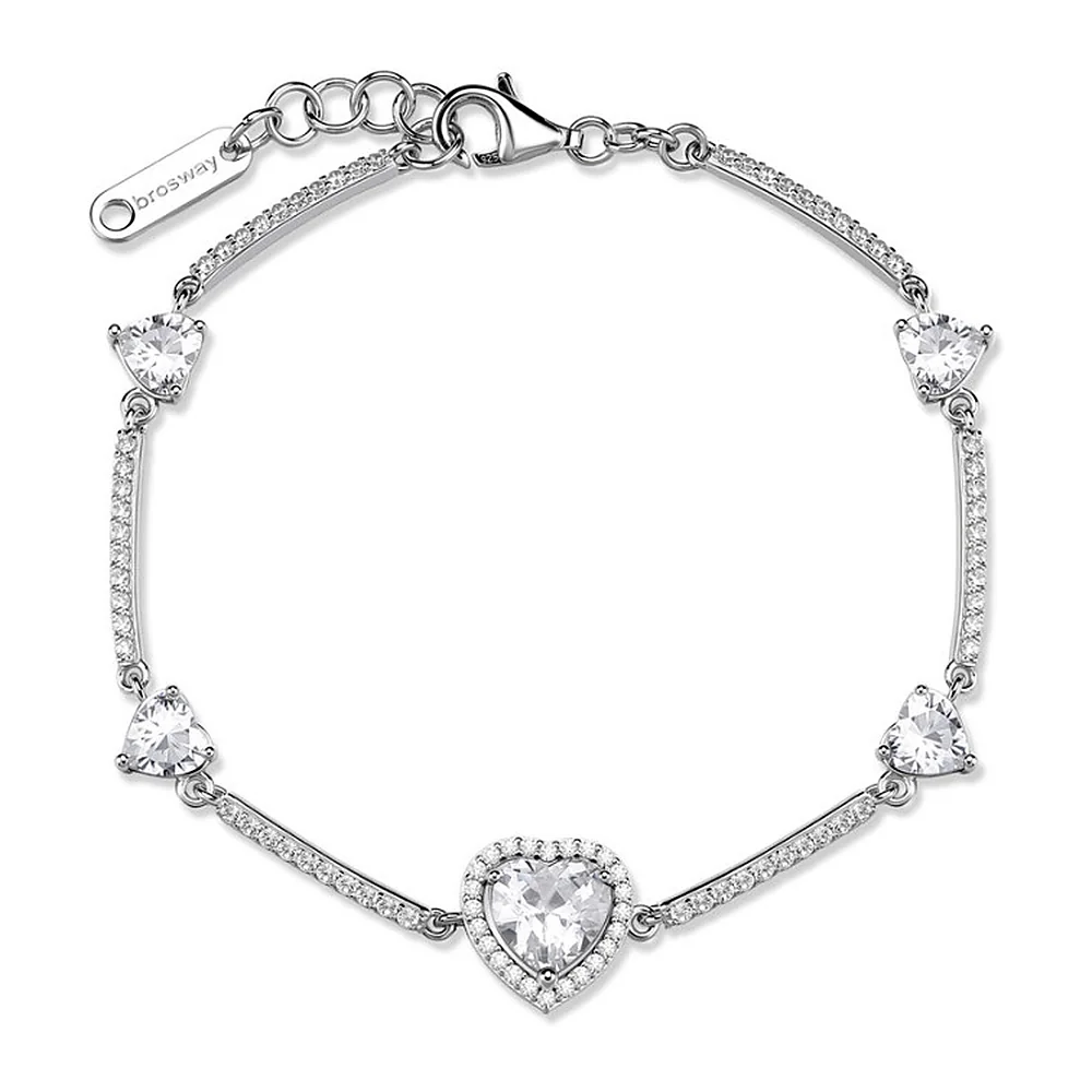 Bracciale Fancy settori cuori