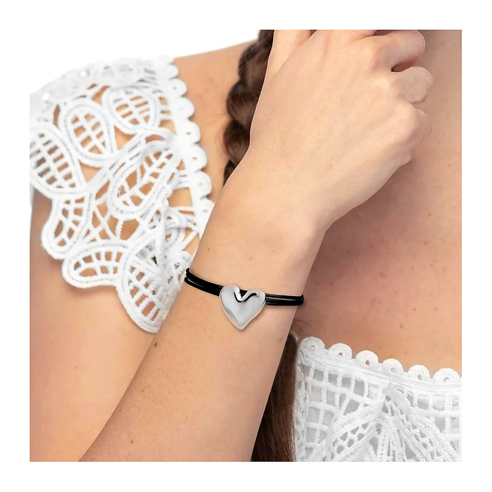 Bracciale Marlù cordino cuore — foto 2