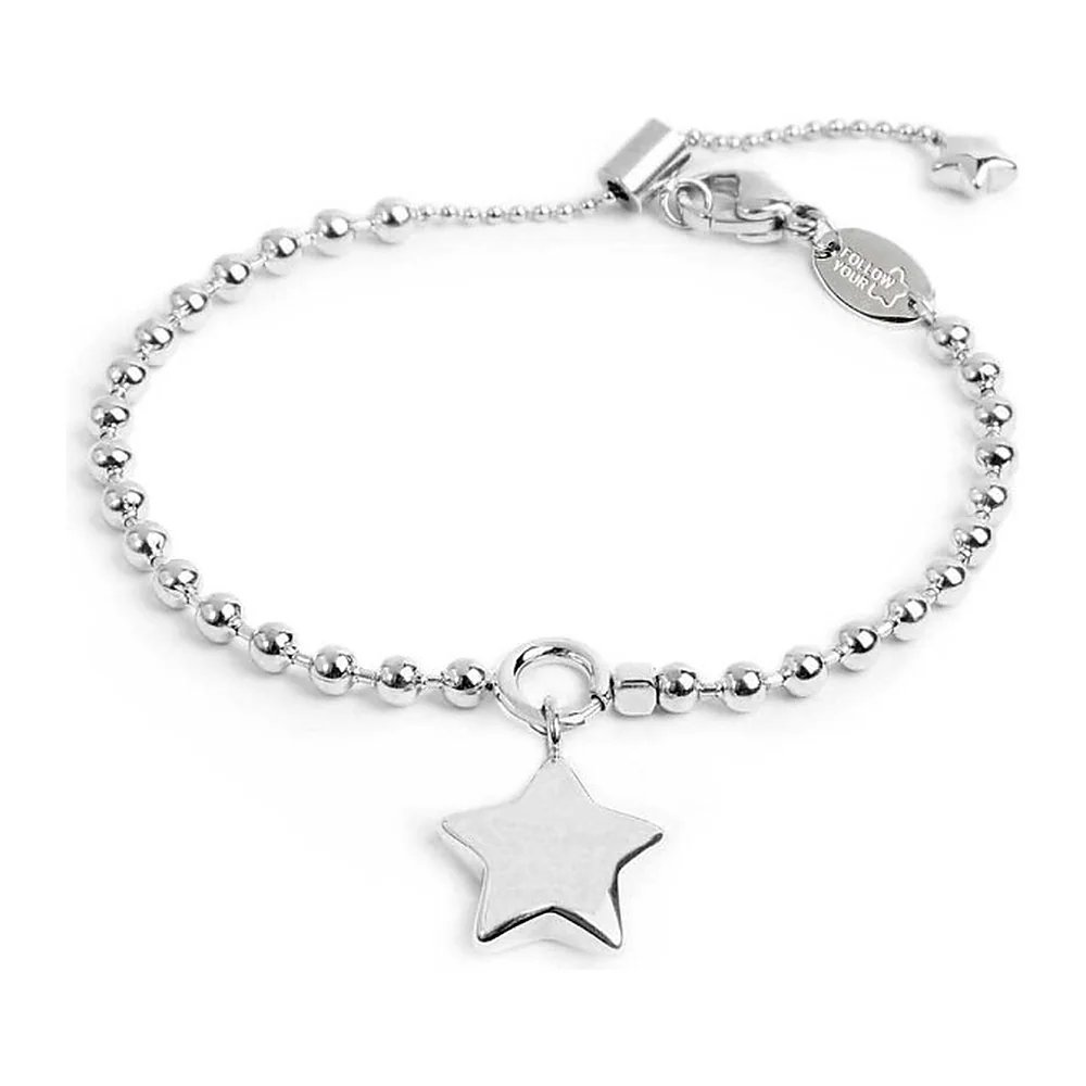 Bracciale Marlù maglia sfere con stella