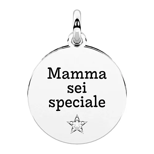 Charm Kidult Family mamma tondo 15mm