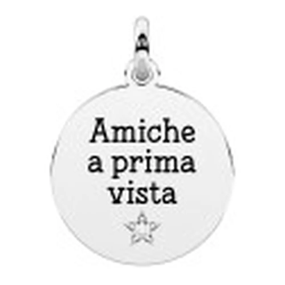 Charm Kidult Friendship tondo 15mm