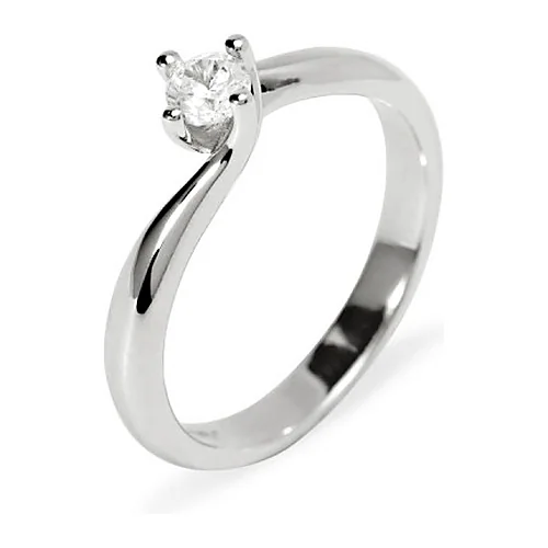 Anello Mabina My Diamond solitario valentino 4 griffe 0,25