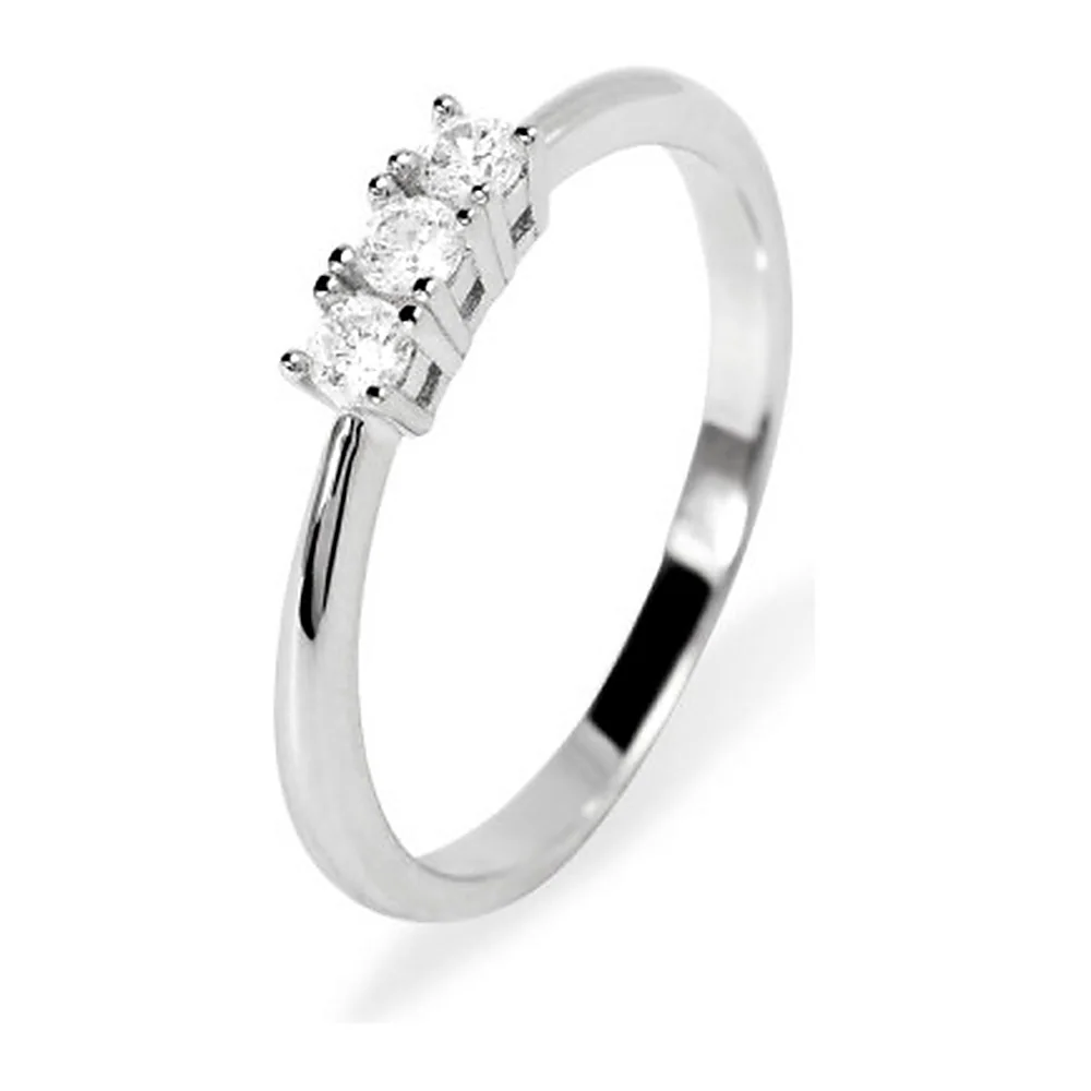 Anello Mabina My Diamond trilogy 0,18