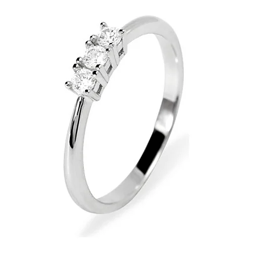 Anello Mabina My Diamond trilogy 0,18