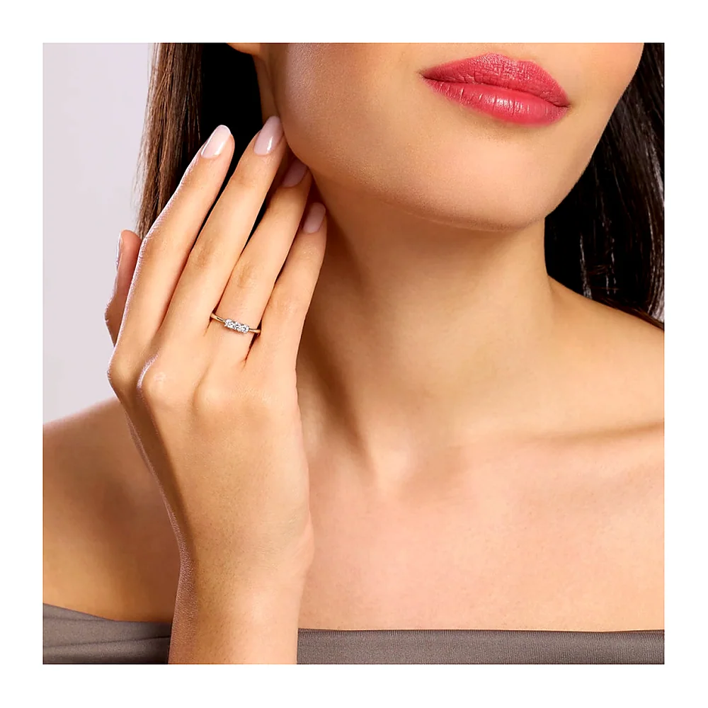Anello Mabina My Diamond trilogy 0,27 — foto 3