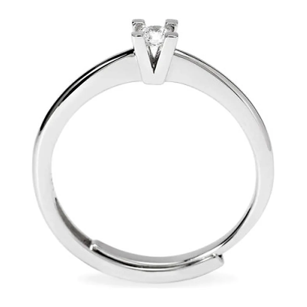 Anello Mabina My Diamond solitario 4 griffe 0,08 — foto 2