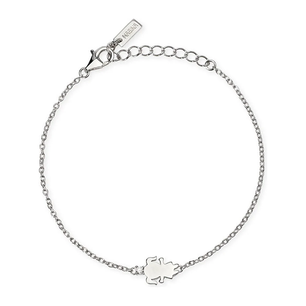 Bracciale Mabina My Diamond simbolo bimba