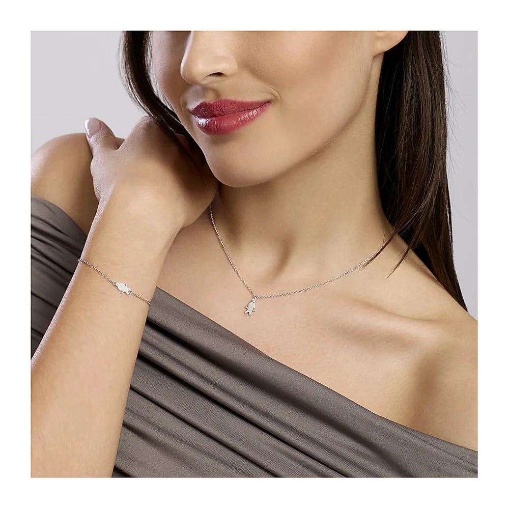 Bracciale Mabina My Diamond simbolo bimbo — foto 2