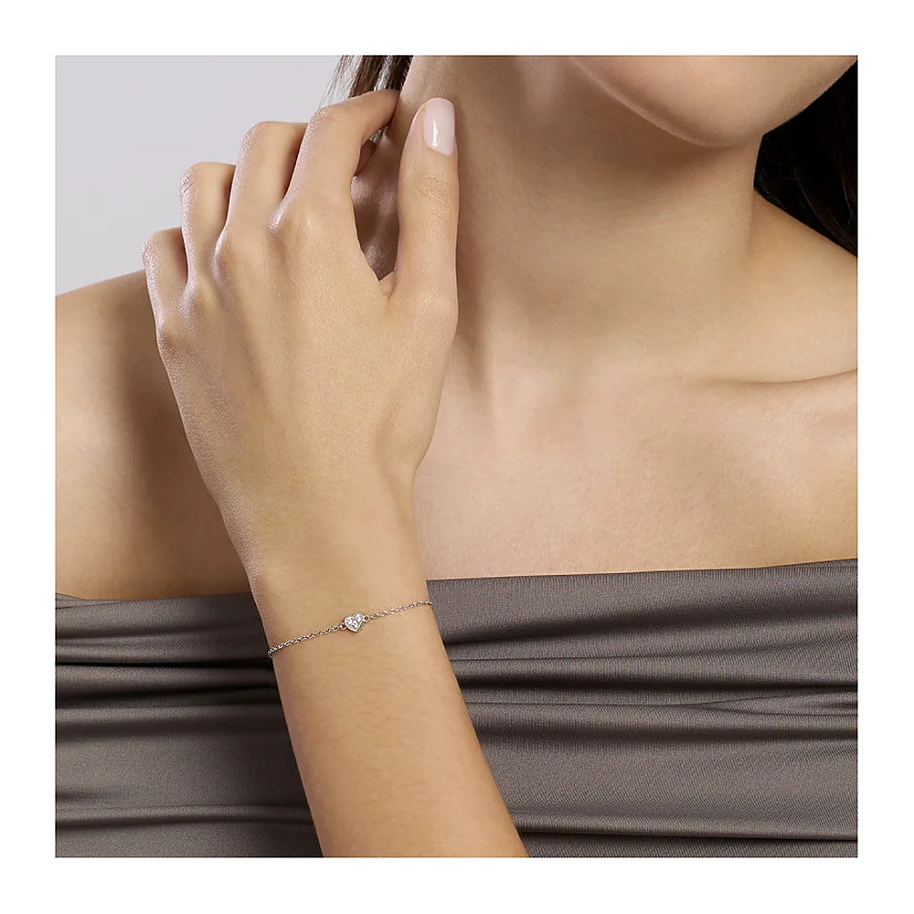 Bracciale Mabina My Diamond simbolo cuore — foto 2