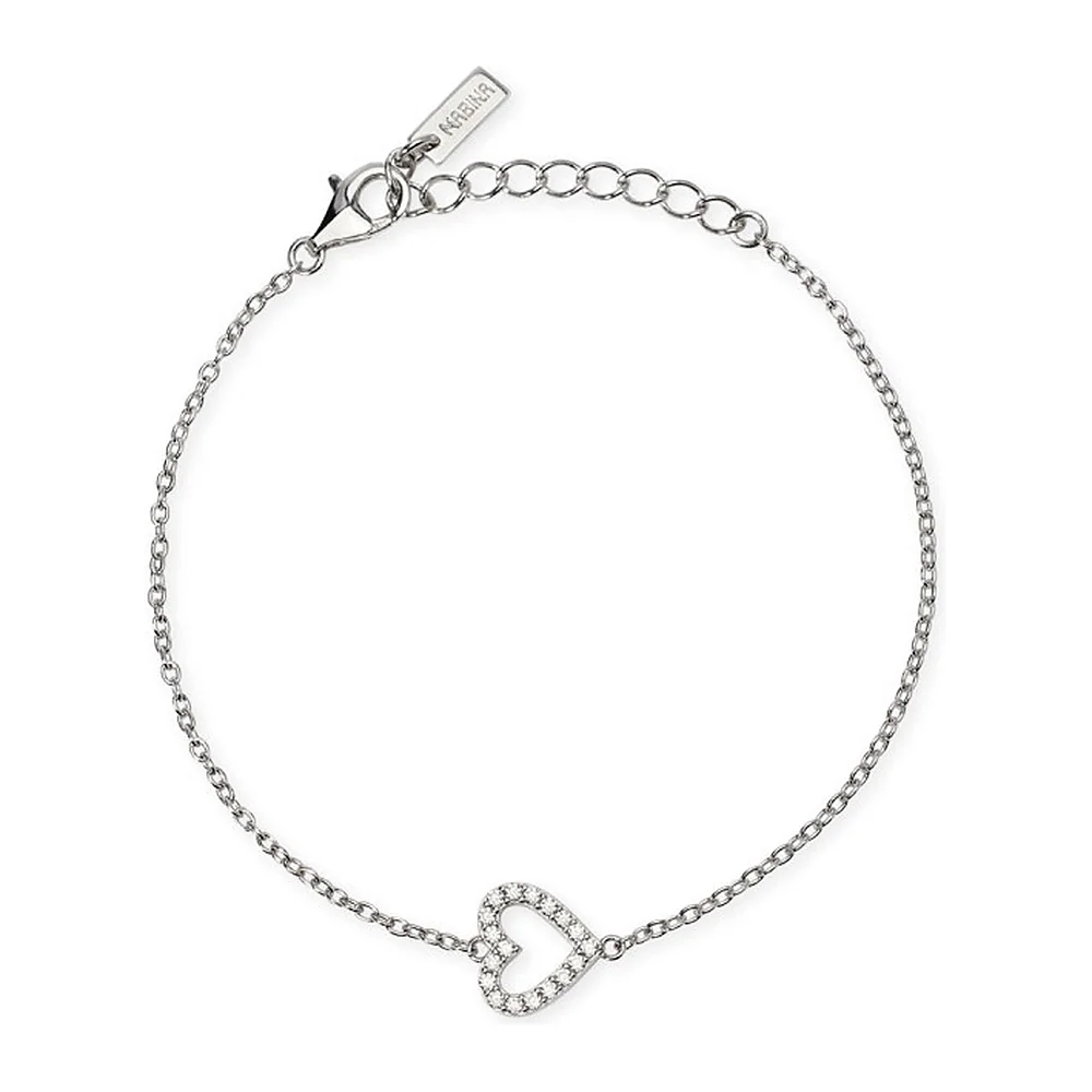 Bracciale Mabina My Diamond simbolo cuore