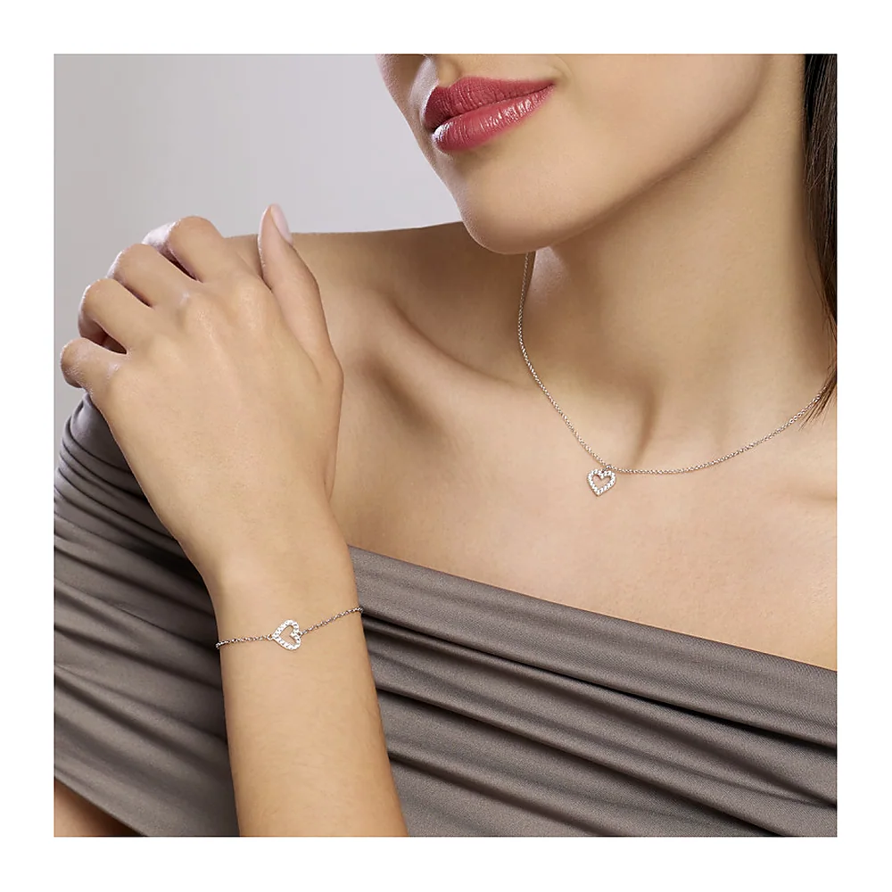 Bracciale Mabina My Diamond simbolo cuore — foto 2