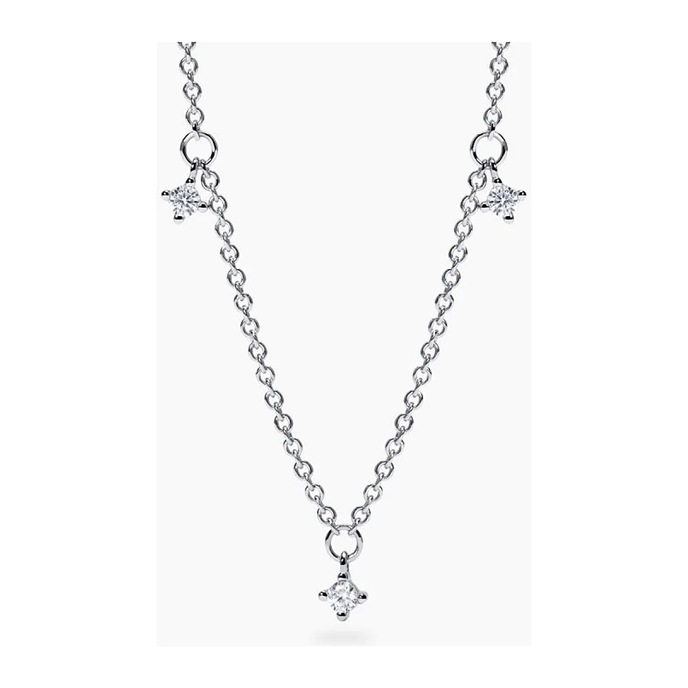 Collier Mabina My Diamond pendenti brillanti 0,10