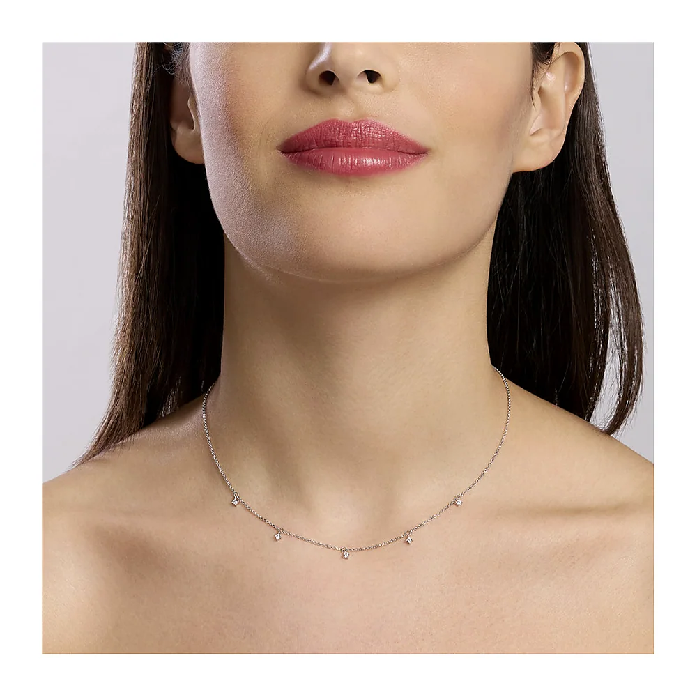 Collier Mabina My Diamond pendenti brillanti 0,10 — foto 2