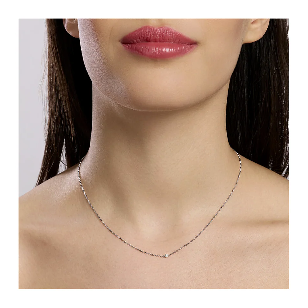 Collier Mabina My Diamond punto luce cipollina 0,03 — foto 2