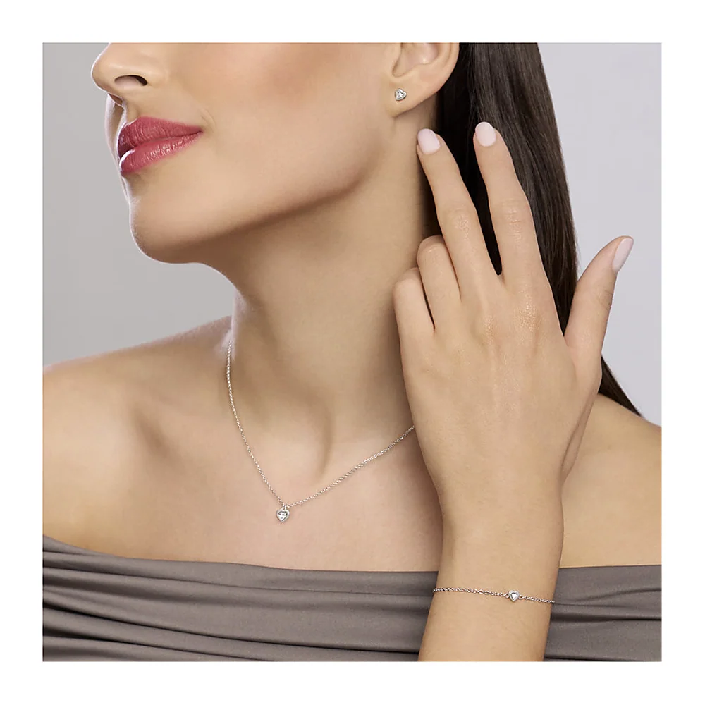 Girocollo Mabina My Diamond simbolo cuore — foto 2