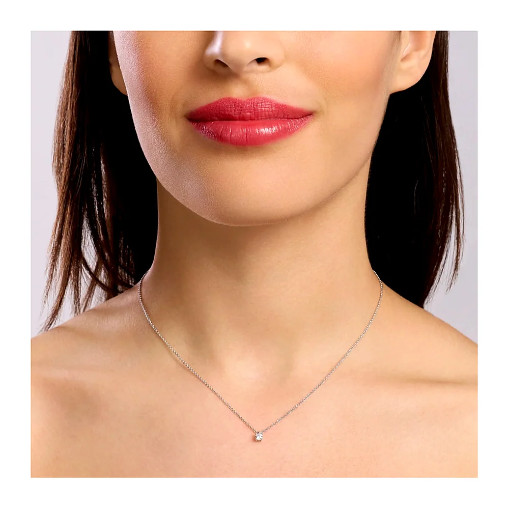 Girocollo Mabina My Diamond punto luce 4 griffe 0,17 — foto 3