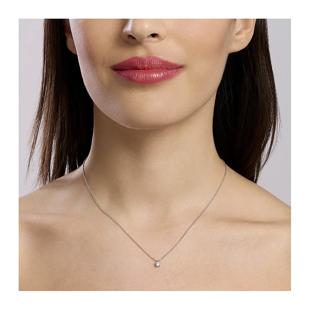 Girocollo Mabina My Diamond punto luce 4 griffe0,20 — foto 2