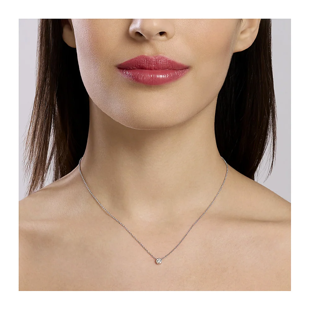 Girocollo Mabina My Diamond punto luce cipollina 0,08 — foto 2