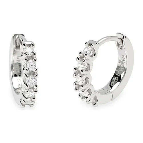 Orecchini Mabina My Diamond cerchio griffe 0,27