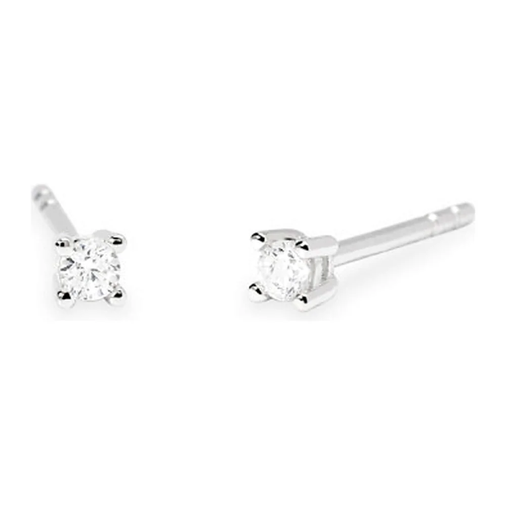Orecchini Mabina My Diamond punto luce 4 griffe 0,09